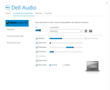 Maxx Audio Pro settings