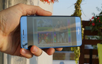 Outdoors - maximum brightness