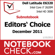 Award Dell Latitude E6320