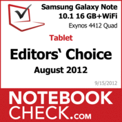 Award Samsung Galaxy Note 10.1