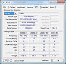 Systeminfo CPUZ RAM SPD