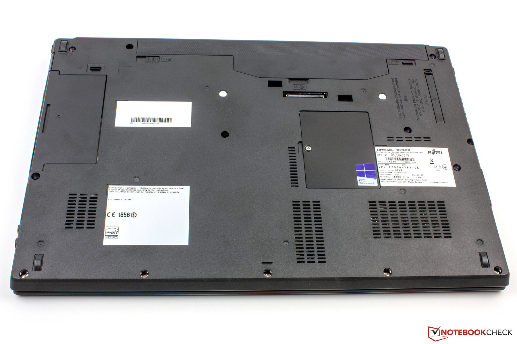 Fujitsu LifeBook E754 (E7540MXP11DE) Notebook Review Update 