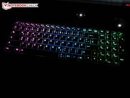 Backlit keyboard