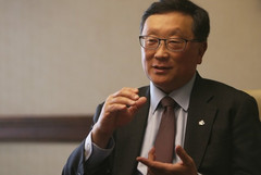 BlackBerry CEO John Chen talks about two new Android handsets coming in 2016