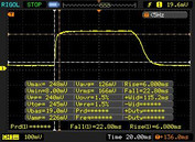 response time - black-white-time (rise)