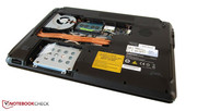 Hard drive and memory can be replaced very easily.