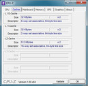 Systeminfo CPUZ Cache
