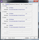 System info CPUZ Cache