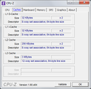 Systeminfo CPUZ Cache