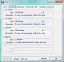 System info CPUZ Cache
