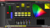 CalMAN Saturation Sweeps (non-calibrated)