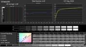 CalMAN: Grayscale (calibrated)