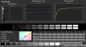 CalMAN: Grayscale (calibrated)