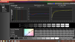 CalMAN - Grey Levels (calibrated)