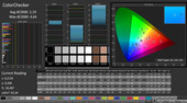 CalMAN: ColorChecker (calibrated)