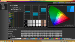 CalMAN - ColorChecker (calibrated)