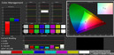 Color Management (target color space: sRGB)