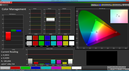Color Management (target color space: sRGB)