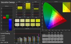 CalMAN Saturation calibrated