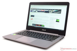 In review: the Asus ZenBook UX310UQ-GL011T. Test model provided by Asus Germany.