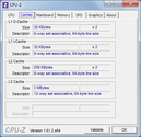 Systeminfo CPUZ Cache