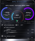 GPU overclock utility