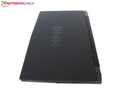The U505 is one of the thicker gaming notebooks.