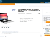 Newegg listed the C302CA momentarily, but not before at least one order was taken. (Source: Newegg)