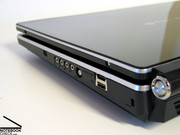 Regarding connectivity the M980NU offers everything a reasonable DTR notebook requires: 4 USB ports, DVI, HDMI, and eSATA.