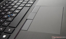 Touchpad and Trackpoint of the AsusPro Advanced BU401LA