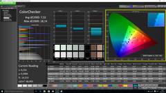 CalMAN ColorChecker pre-calibration