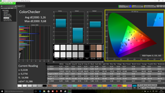 CalMAN – ColorChecker (calibrated)