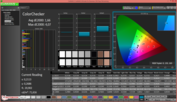 CalMAN: Colors after calibration