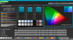 ColorChecker before calibration