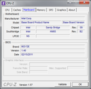 System info CPU-Z Mainboard