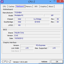 Systeminfo CPUZ Mainboard