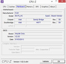 Systeminfo CPUZ Mainboard