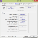 System info: CPUZ Memory