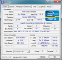 Systeminfo CPUZ CPU