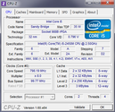 System info CPUZ CPU