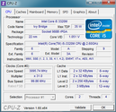 System information CPU-Z