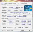 Systeminfo CPUZ CPU