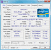 System information CPUZ CPU