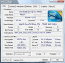 System info CPU Standard Rate