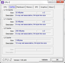 Systeminfo CPUZ Cache