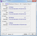 Systeminfo CPUZ Cache