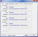 Systeminfo CPUZ Cache