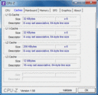 CPU-Z: Caches