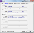 Systeminfo CPUZ Cache