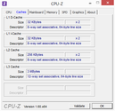 Systeminfo CPUZ Cache